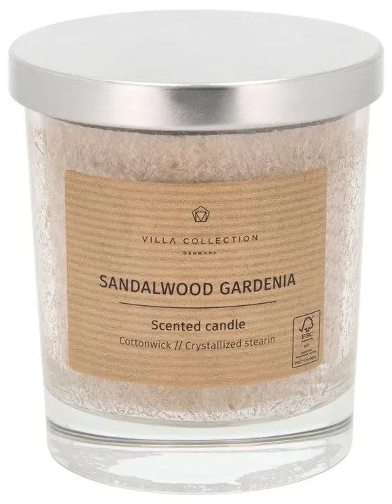 Zapachowa świeca czas palenia 40 h Kras: Sandalwood & Gardenia – Villa Collection