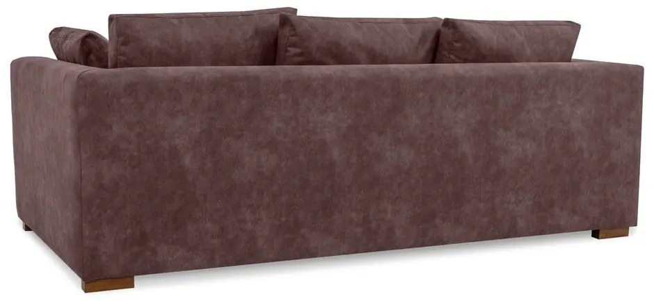 Ciemnobrązowa sofa 220 cm Comfy – Scandic