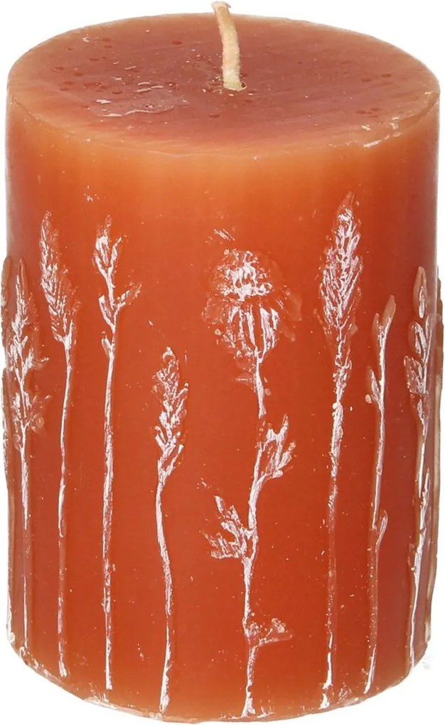 Świeca Giulia 9cm orange