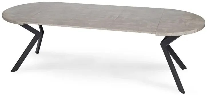 Industrialny okrągły stół rozkładany beton B2-T85