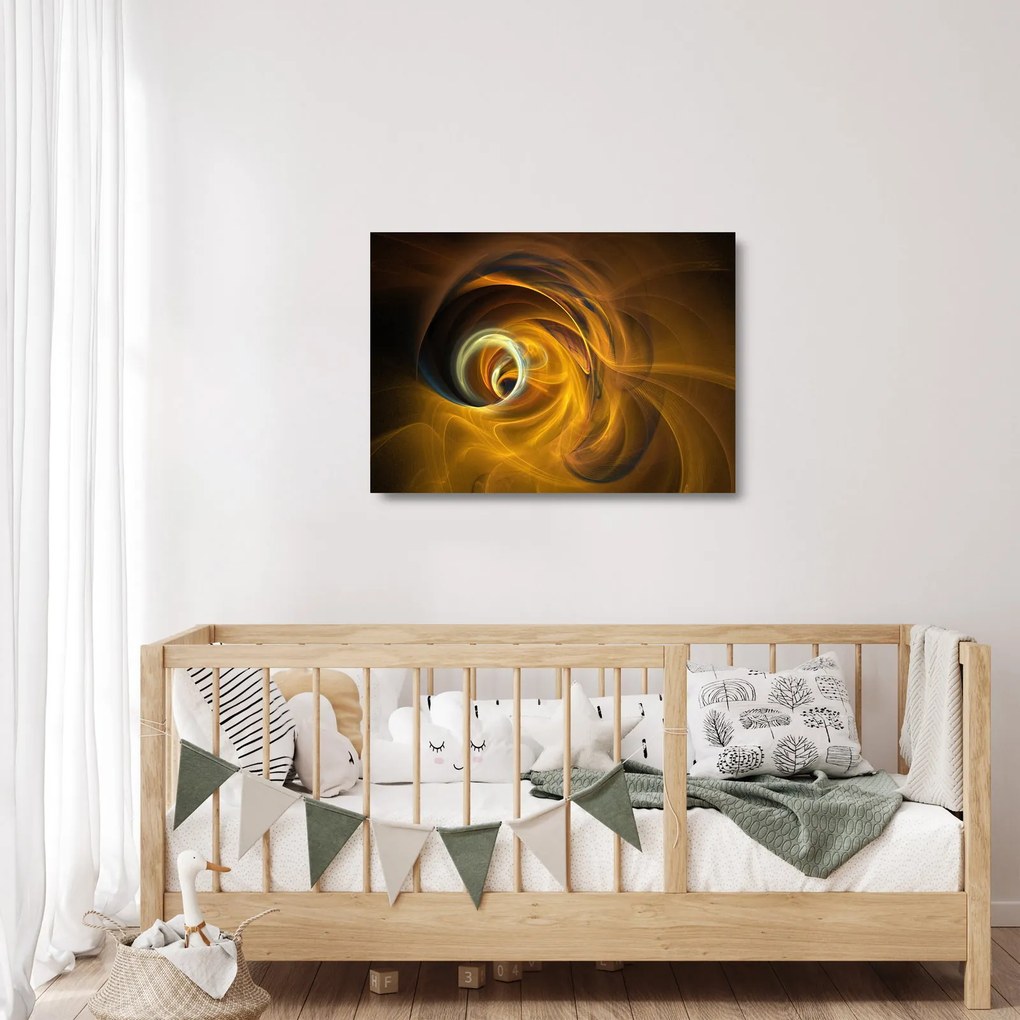 Obraz na szkle - Abstrakcja w ruchu (70x50 cm)