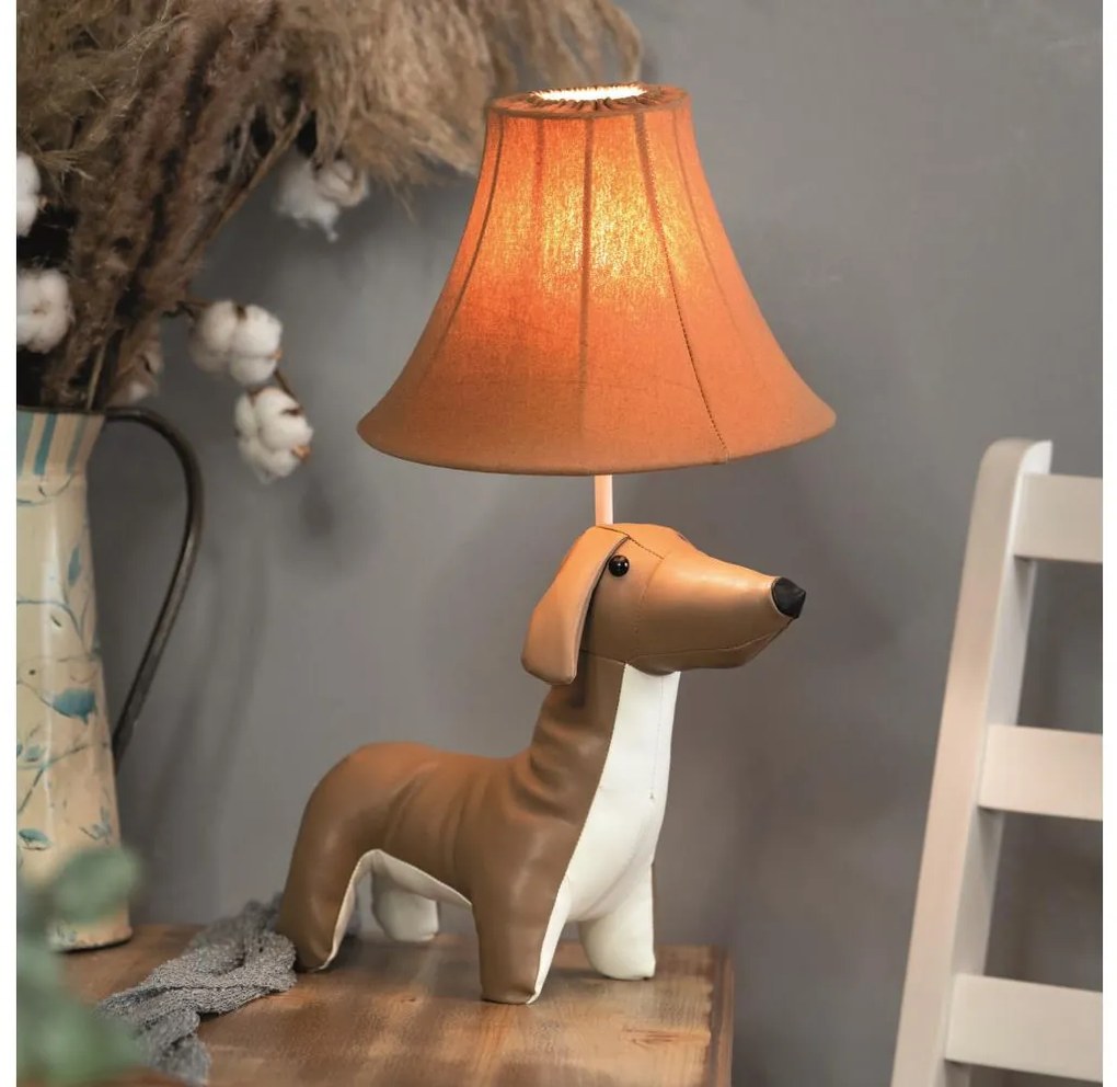 Happy Lamps - LED Dziecięca lampa stołowa WALDI LED/5,4W/230V jamnik