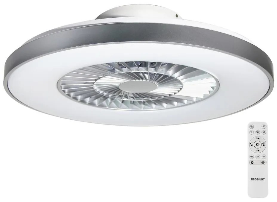 Rabalux - LED sufitowa lampa z wentylatorem 40W/230V + DO, ściemnialna