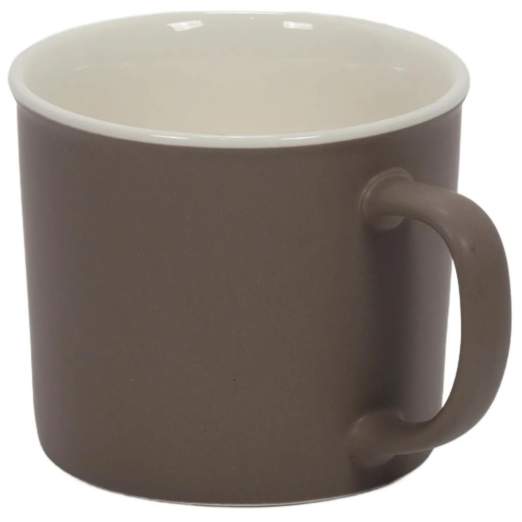 Kubek porcelanowy z uchwytem NATURE, 380 ml