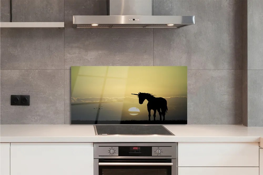 Panel nad Blat Kuchenny Magiczny Zachód Słońca na Polu