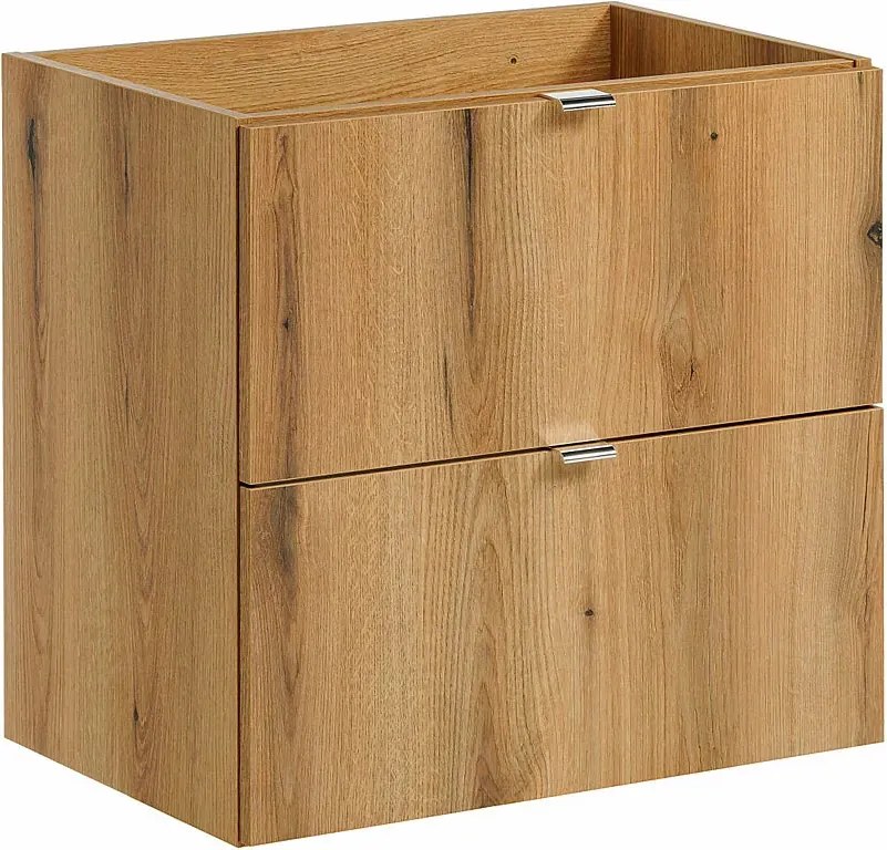 Szafka pod umywalkę z szufladami w kolorze dąb Z4-P96