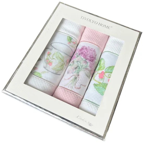 Ręczniki kuchenne BERGAMO I., 3 szt Mix Zestaw (3szt., 40x60 cm)