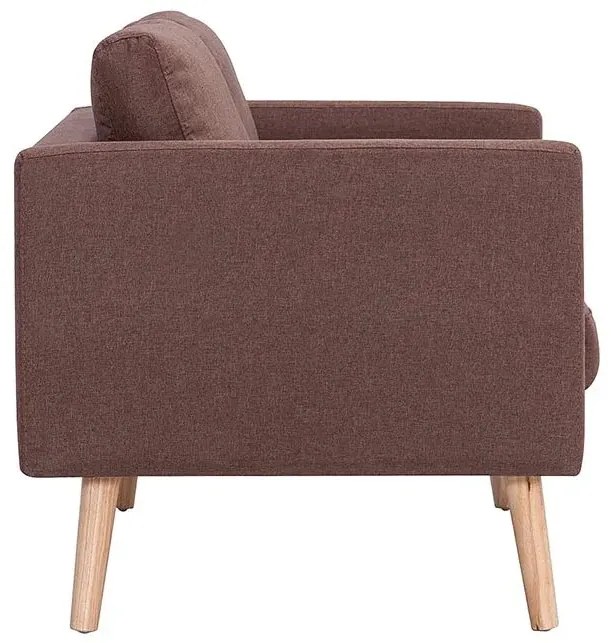 Dwuosobowa brązowa kanapa - Imex 2X