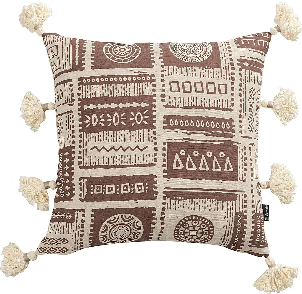 Poszewka na poduszkę Tassel Nomad Tribal 45x45 cm