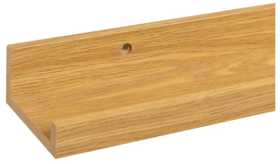 Półka na zdjęcia w dekorze dębu 80 cm – Casa Selección