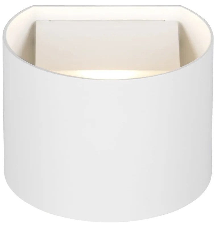 Lampa zewnętrzna ścienna LED z czujnikiem ruchu na USB (wysokość 10 cm) Genie – Trio