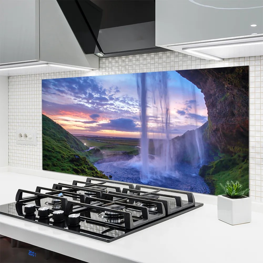 Panel Kuchenny Kaskada Wodna W Górach