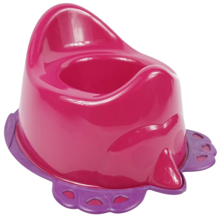 Nocnik dziecięcy BIRDIE JAY 36 cm, kolor ciemnoróżowy/fioletowy