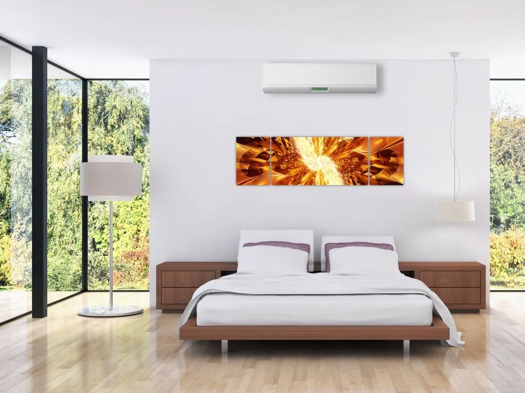 Obraz - Abstrakcja (170x50 cm)