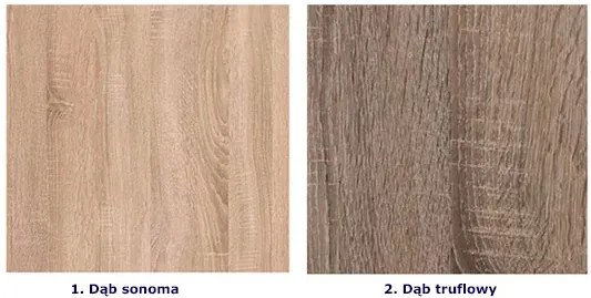 Lustro ścienne w ramie dąb sonoma E8-D44
