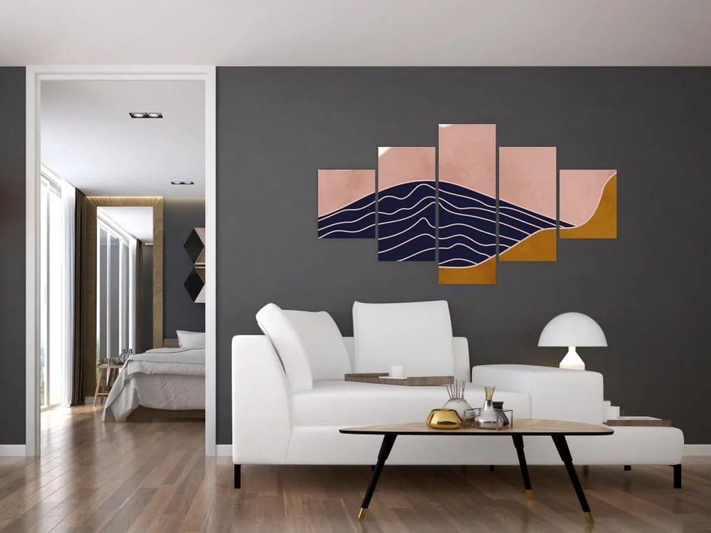 Obraz - Spacefrog design mountain N⁰2 (125x70 cm)