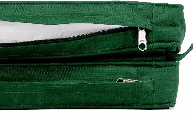 Zestaw 2 poduszek na leżak  - ciemnozielony