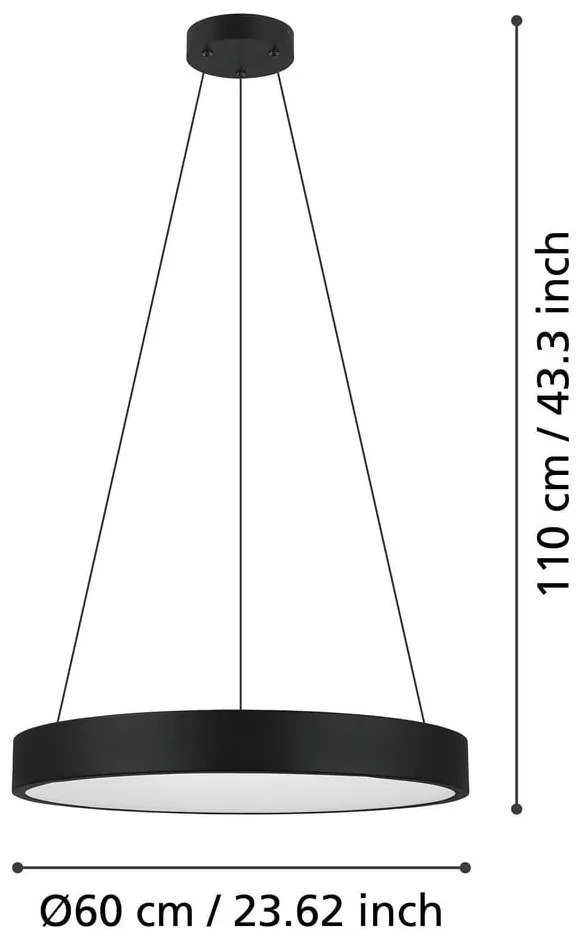 Inteligentna lampa wisząca LED 6,5 W MARGHERA-Z – EGLO