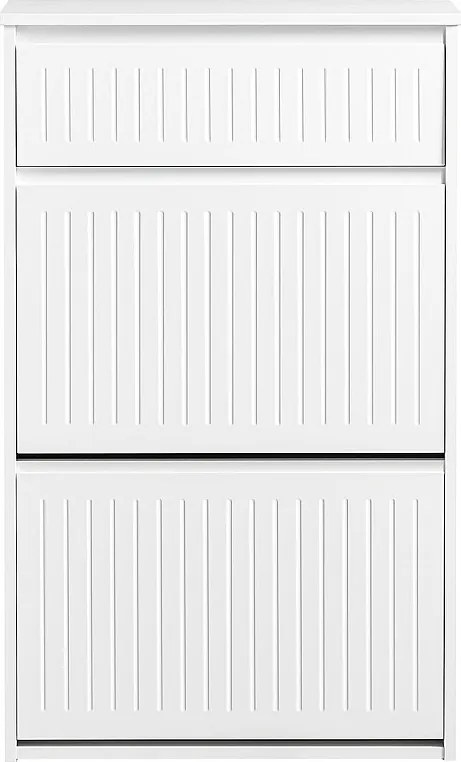 Szafka na buty z 2 drzwiami i 1 szufladą FSR165-W