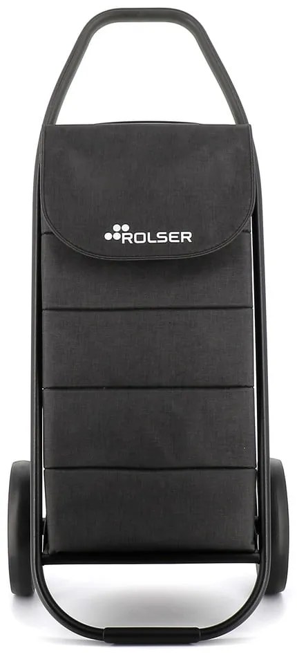 Torba na zakupy na kółkach 53 l Com Tweed Polar Black Tube – Rolser