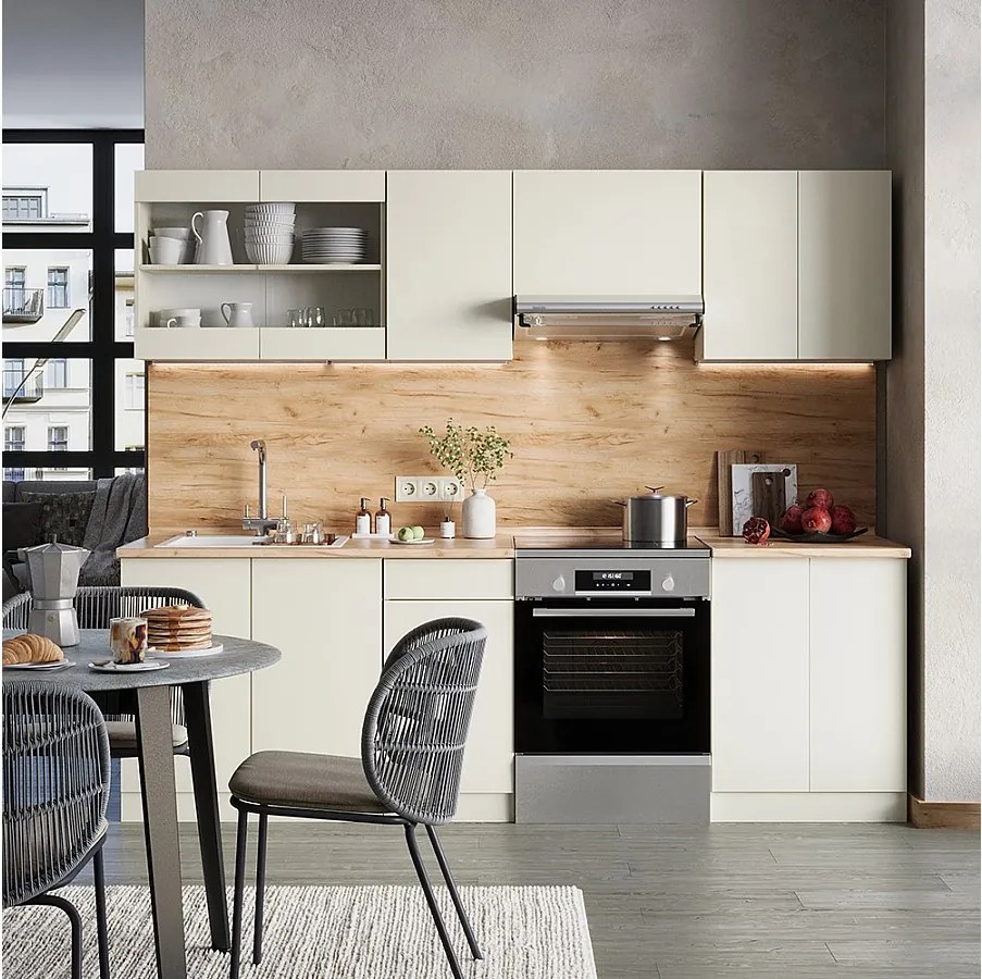 Szafka kuchenna beżowy 240x60x81.6 r-line