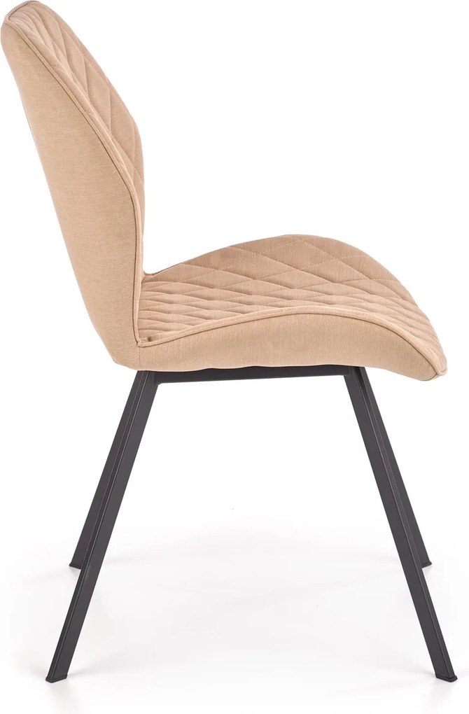 Pikowane krzesło na czterech nogach K360