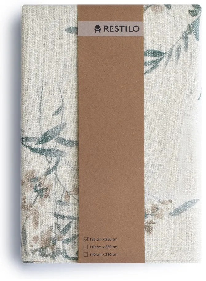 Kremowa zasłona 135x250 cm Ramita – Restilo