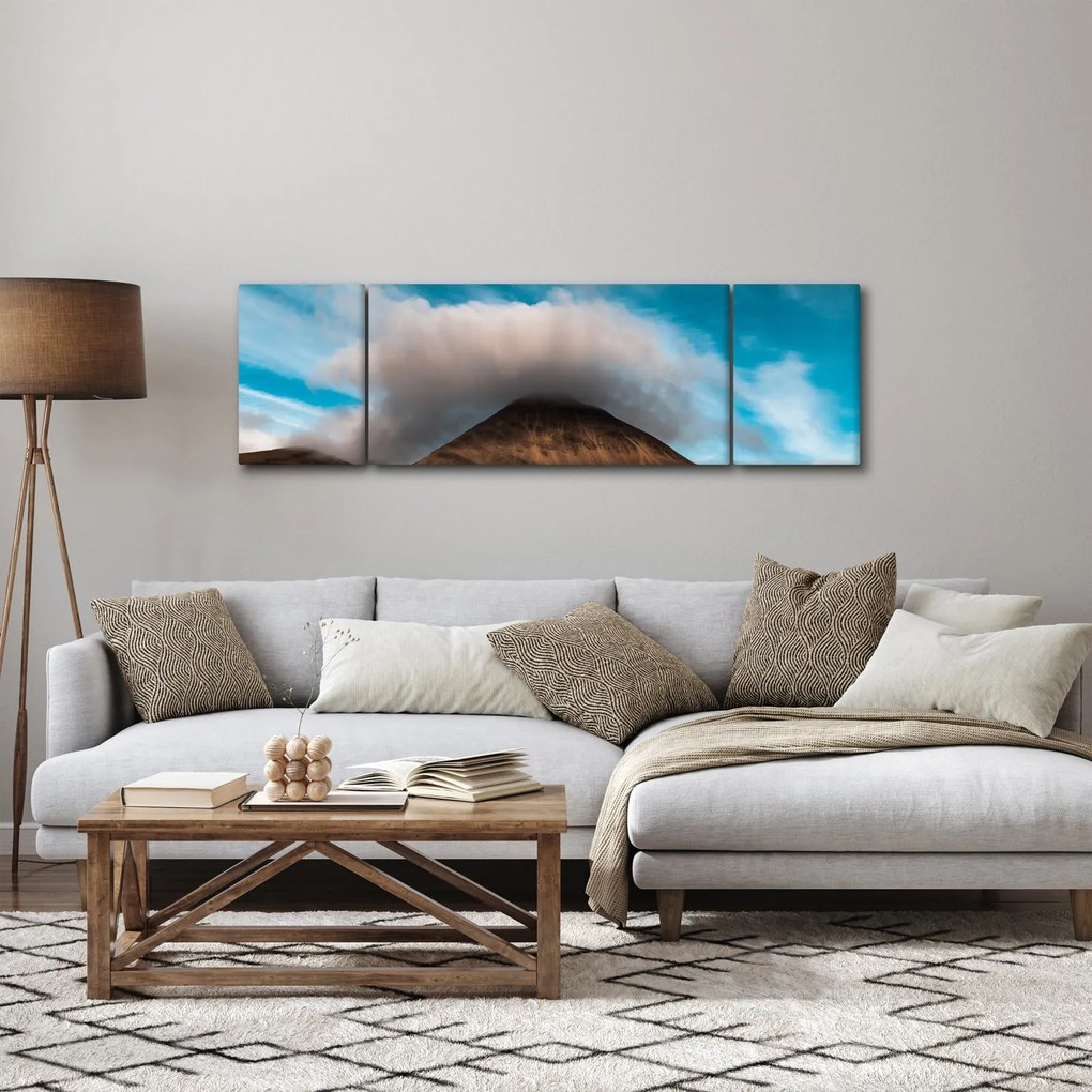 Obraz - Chmura nad szczytem (170x50 cm)