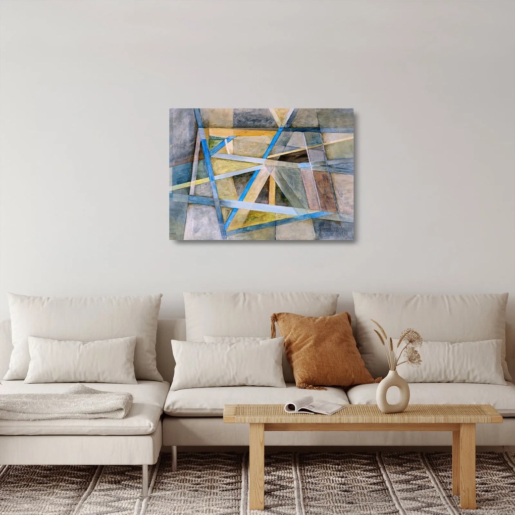 Obraz na szkle - Abstrakcja (70x50 cm)