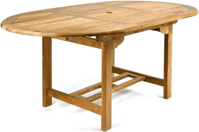 Garth Teak rozkładany stół ogrodowy