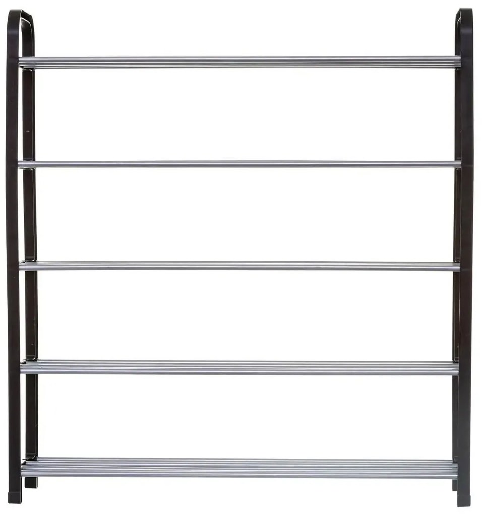 Szafka na buty z 5 poziomami, 76x20x71 cm