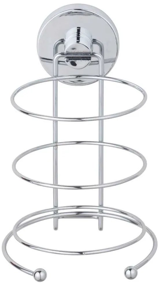 Uchwyt na suszarkę do włosów MILAZZO, Vacuum-Loc - stal chromowana, WENKO