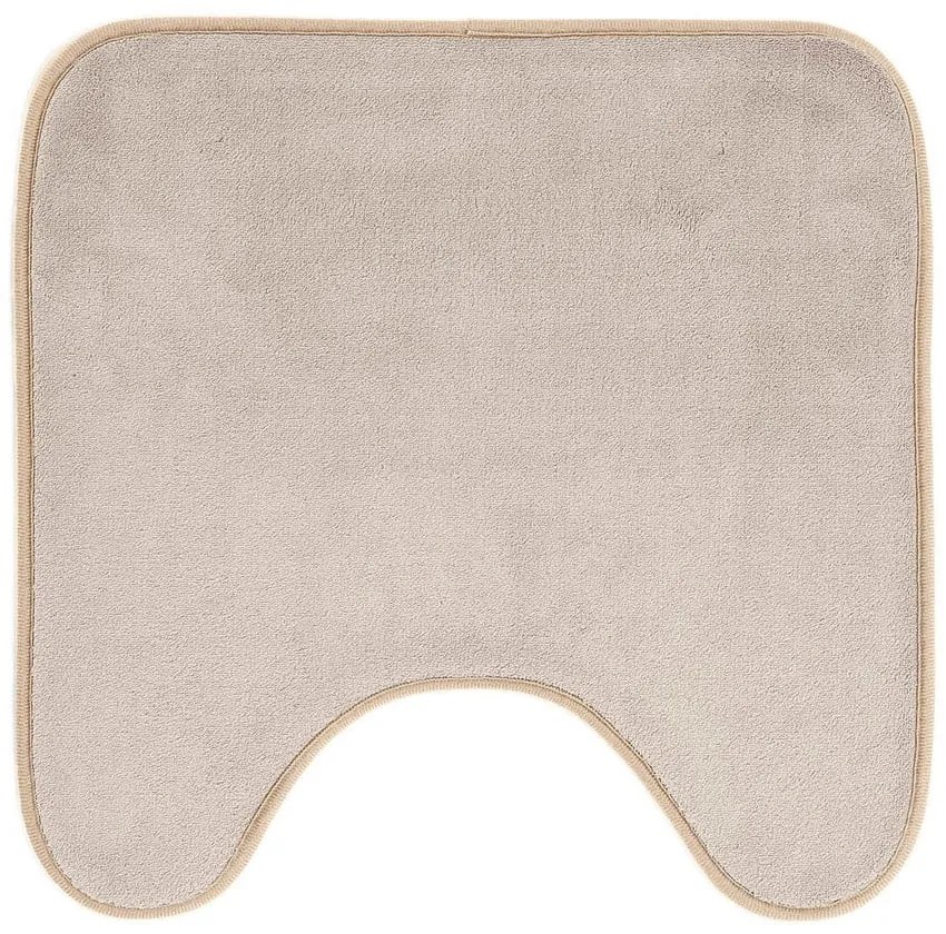 Beżowy dywanik łazienkowy do WC 45x45 cm Vitamine – douceur d'intérieur