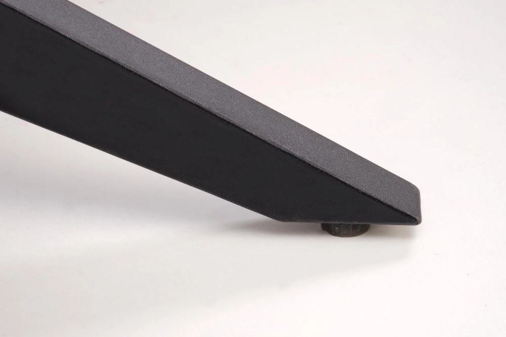 Stół do Jadalni rozkładany MDF czarny 180-240/100/76 cm SANDRO