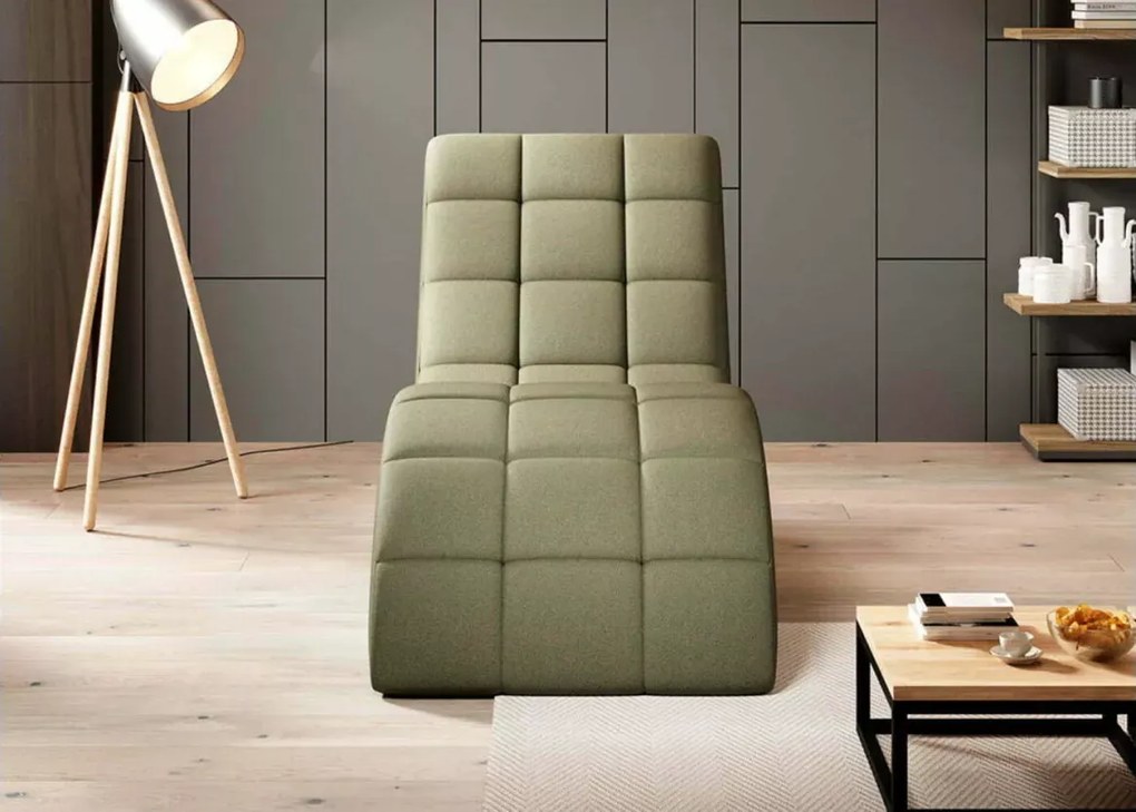 Nowoczesny szezlong tapicerowany Laguns chesterfield
