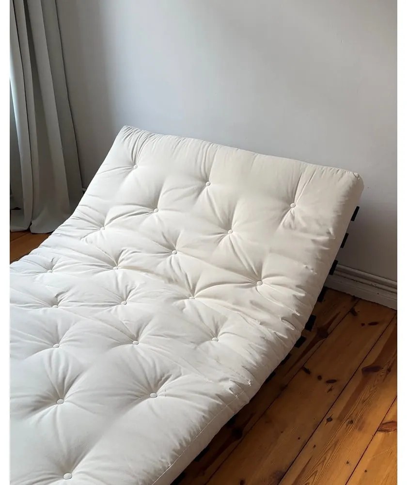 Zielona rozkładana sofa 160 cm Roots Black Night – Karup Design