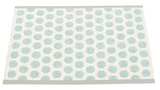 Miętowy dywan odpowiedni na zewnątrz 70x50 cm Noa Pale Turquoise – Pappelina