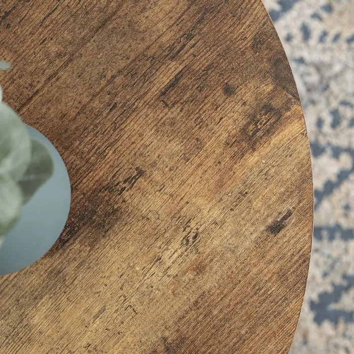 Zestaw Stolików Kawowych FIGO 43 cm/53 cm Dąb Rustykalny