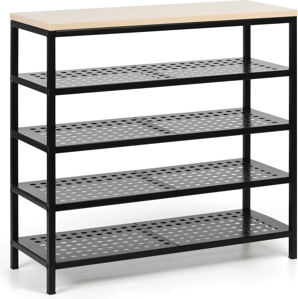 Regał na buty, 1000x360x949 mm, brzoza