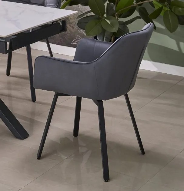 Krzesło do jadalni z funkcją obracania K588 Halmar