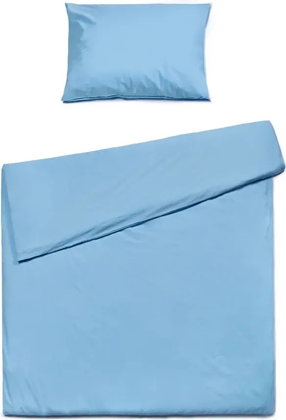 PrzytulneMieszkanie.pl PrzytulneMieszkanie.pl Bawełniana pościel CALMORA jasnoniebieska Rozmiar pościeli: 2 szt 70 x 90 cm | 160 x 220 cm