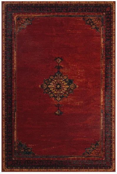 Dywan Dywilan Polonia Wełniany Dywan SAMARKAND rubin 170x235 Prostokąt