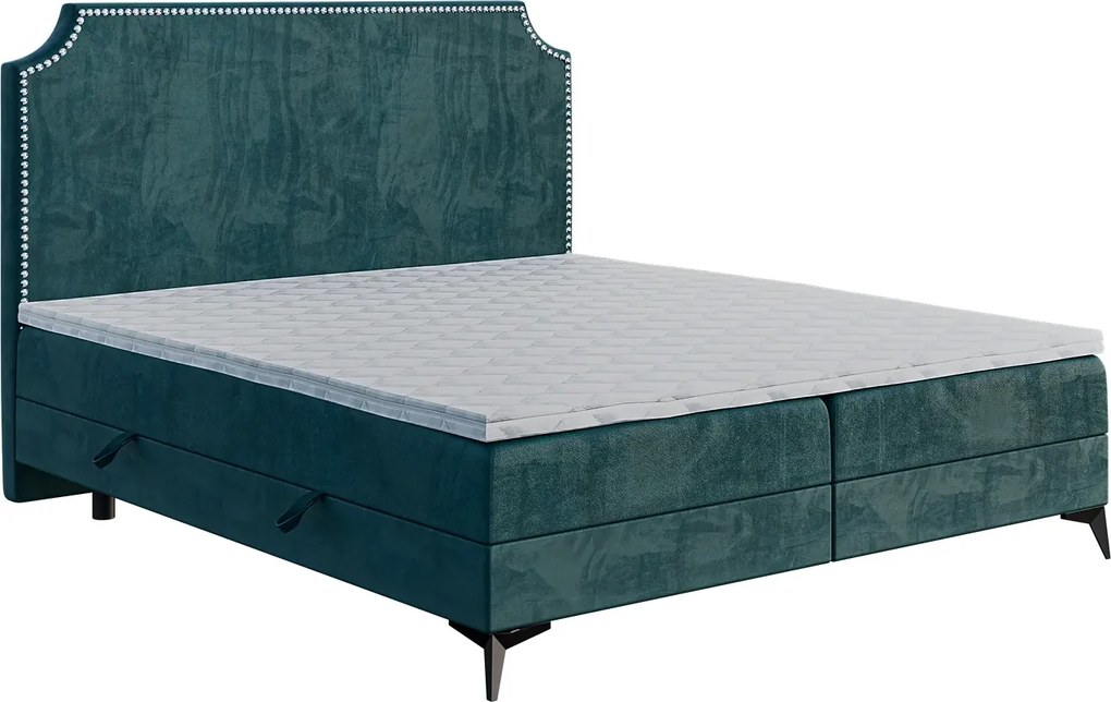 Kontynentalne łóżko boxspring 160x200 B4-L74