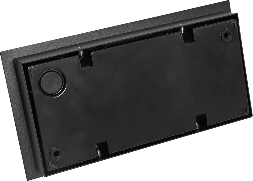 Nowoczesna lampa ścienna zewnętrzna czarna z LED 2-światłowa IP54 - Simon