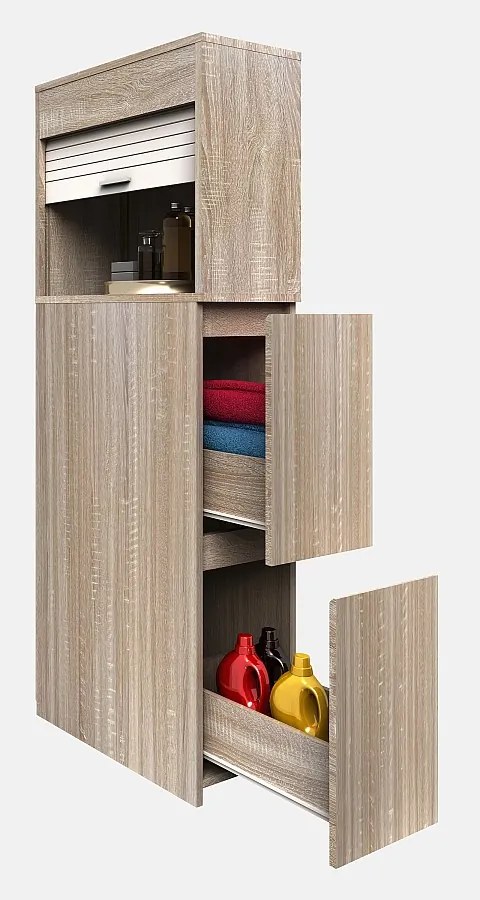 Szuflada rozdzielacza mebli łazienkowych Tasalo