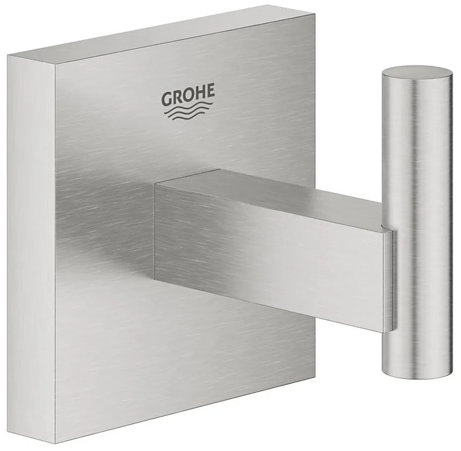 GROHE 40961DC0 - Hak na szlafrok START CUBE, stal nierdzewna