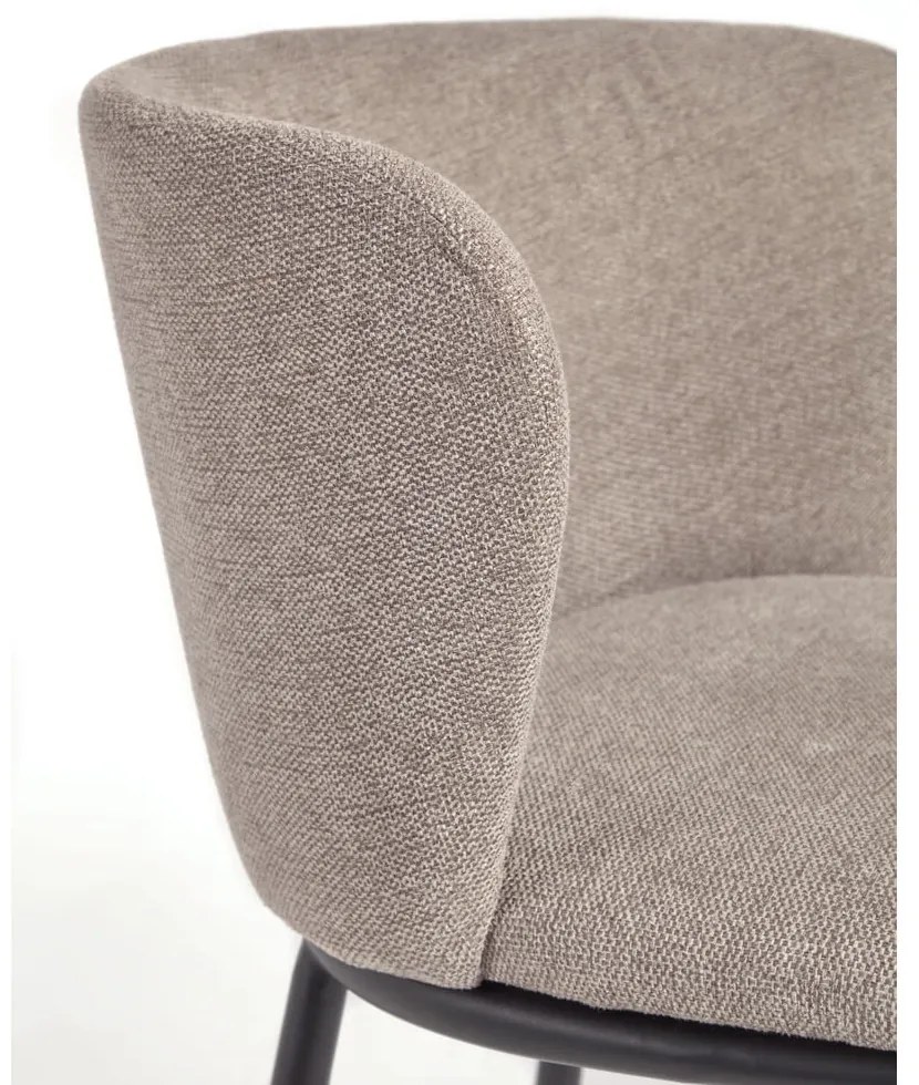 Jasnobrązowe hokery zestaw 2 szt. 92 cm Ciselia – Kave Home