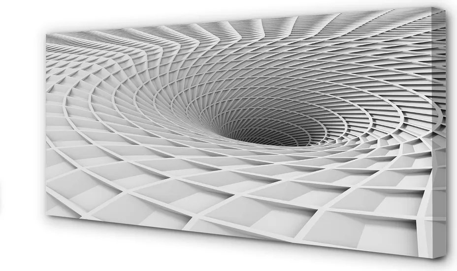 Obraz na płótnie Trójwymiarowy Lej Geometryczny