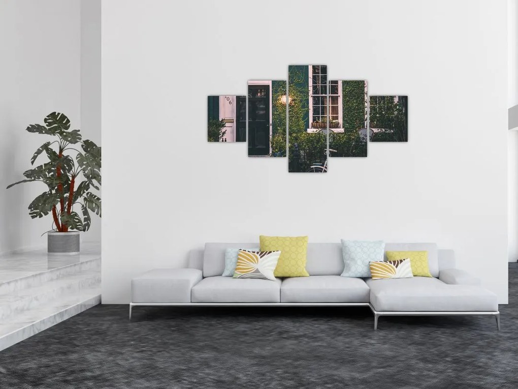 Obraz - W domu z przejażdżki (125x70 cm)