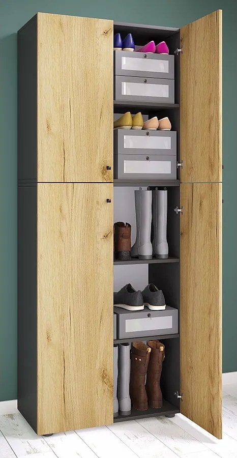 XL Wood Duża szafka na buty Lona 5